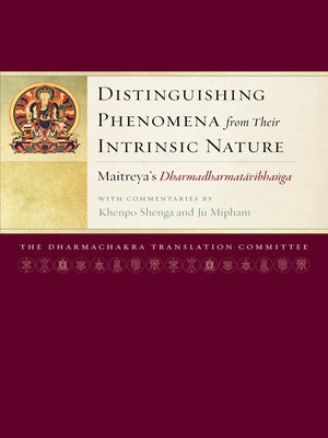 cover image of Distinguishing Phenomena from Their Intrinsic Nature